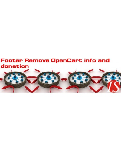Footer Remove OpenCart info and donation (vQmod)